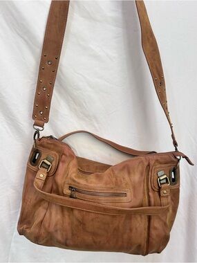 Steve Madden Faux Leather Satchel Cross Body